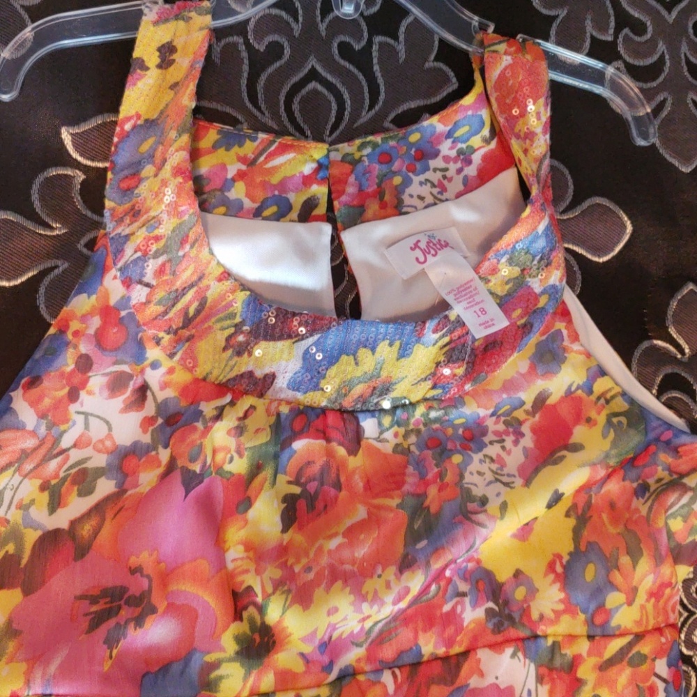 Justice Girls Floral Dress 3 x $20